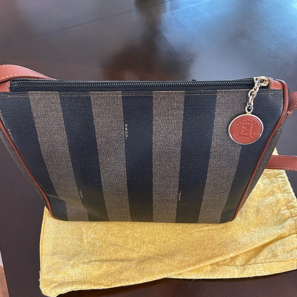 Vintage Fendi Pequin Stripe Shoulder Bag – Authenticated s.a.s. Era
